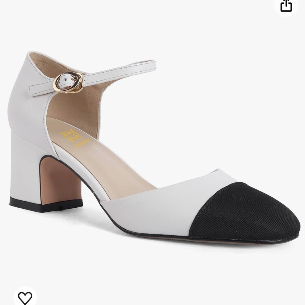 NO NAME CHUNKY HEEL SLINGBACK PUMPS